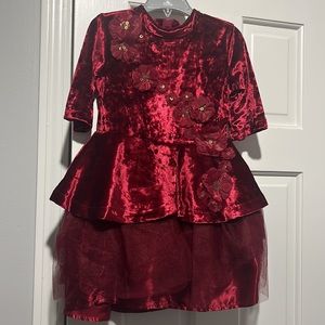 Disney Belle Christmas dress